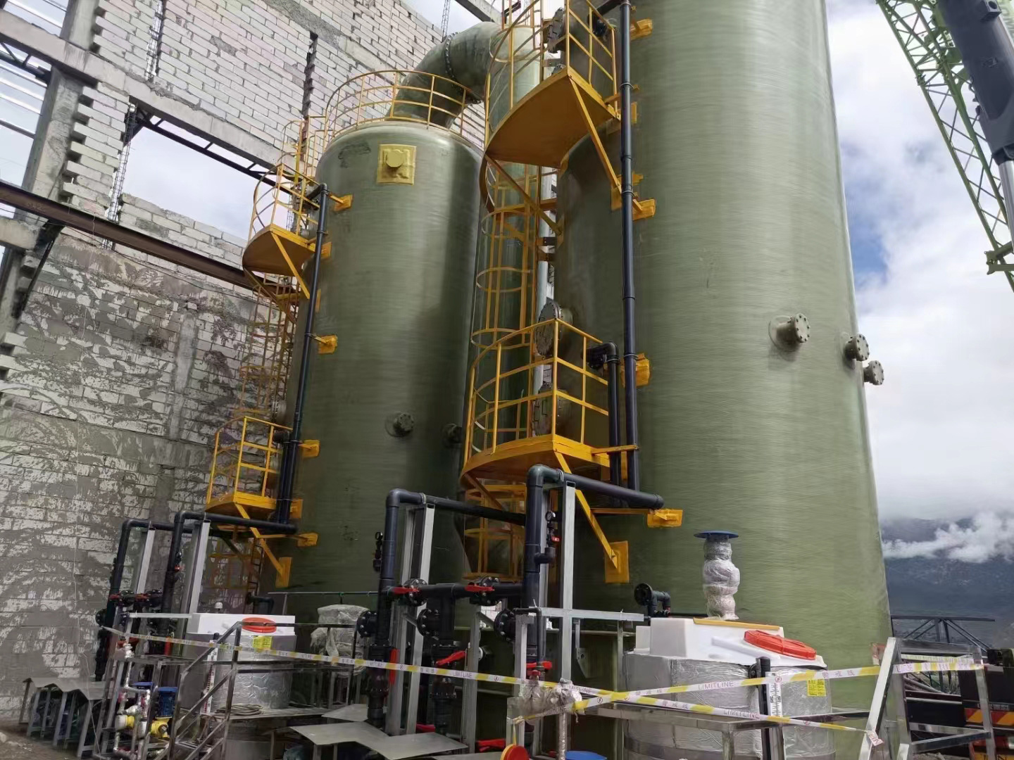 玻璃钢脱硫脱硝塔