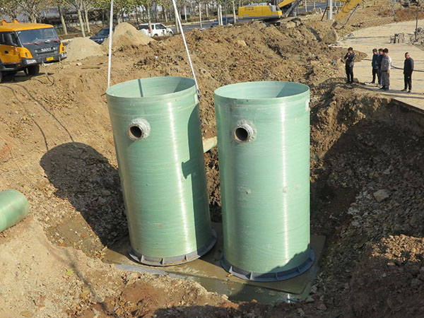 玻璃钢预制泵站